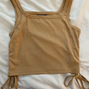 Beige tank top